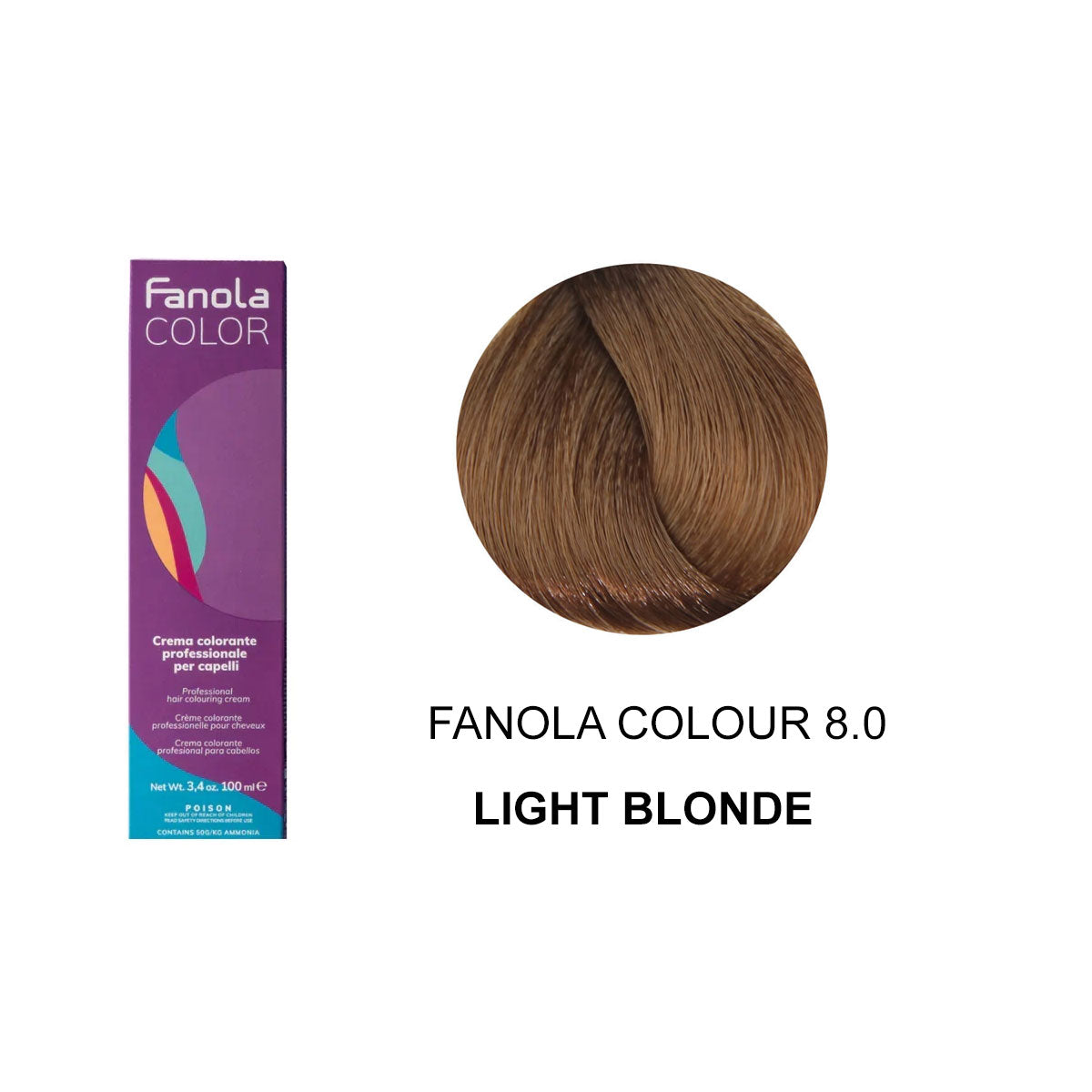 Fanola Colour 8.0 Light Blonde