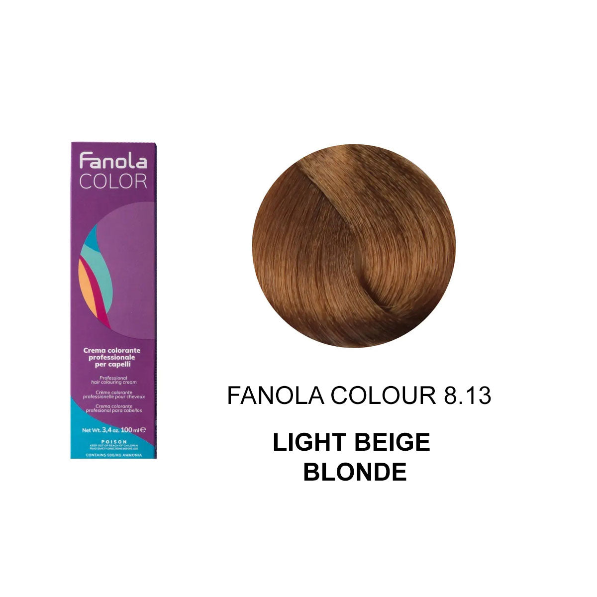 Fanola Colour 8.13 Light Blonde Beige