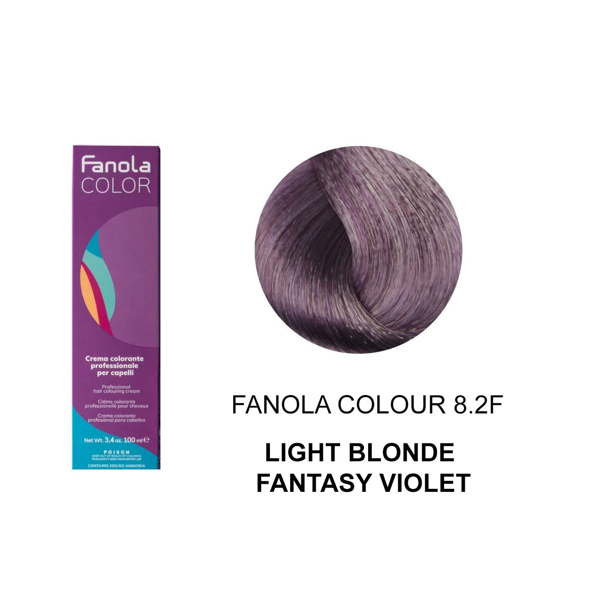 Fanola Colour 8.2F Light Blonde Fantasy Violet