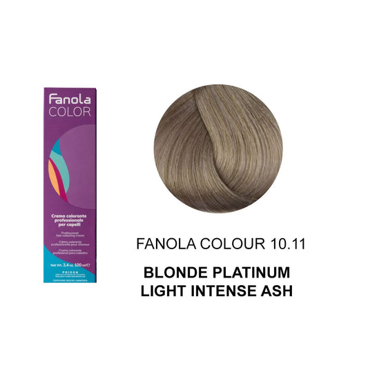 Fanola Colour 10.11 Blonde Platinum Light Intense Ash 100ML