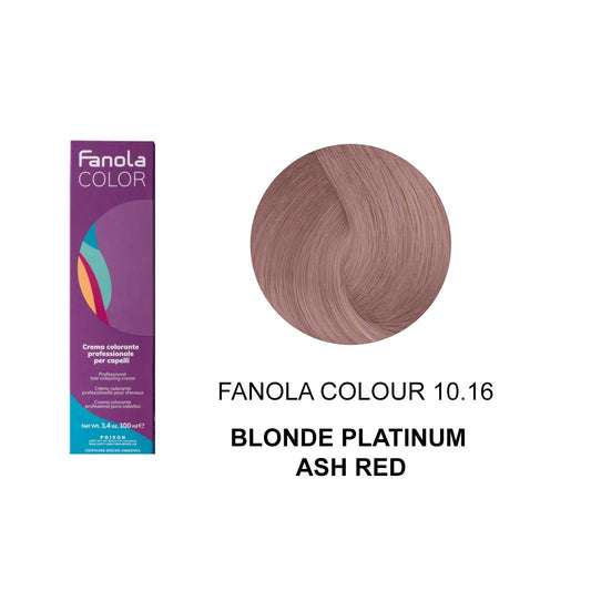 Fanola Colour 10.16 Blonde Platinum Ash Red