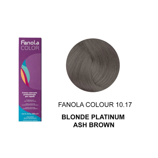 Fanola Colour 10.17 Blonde Platinum Ash Brown