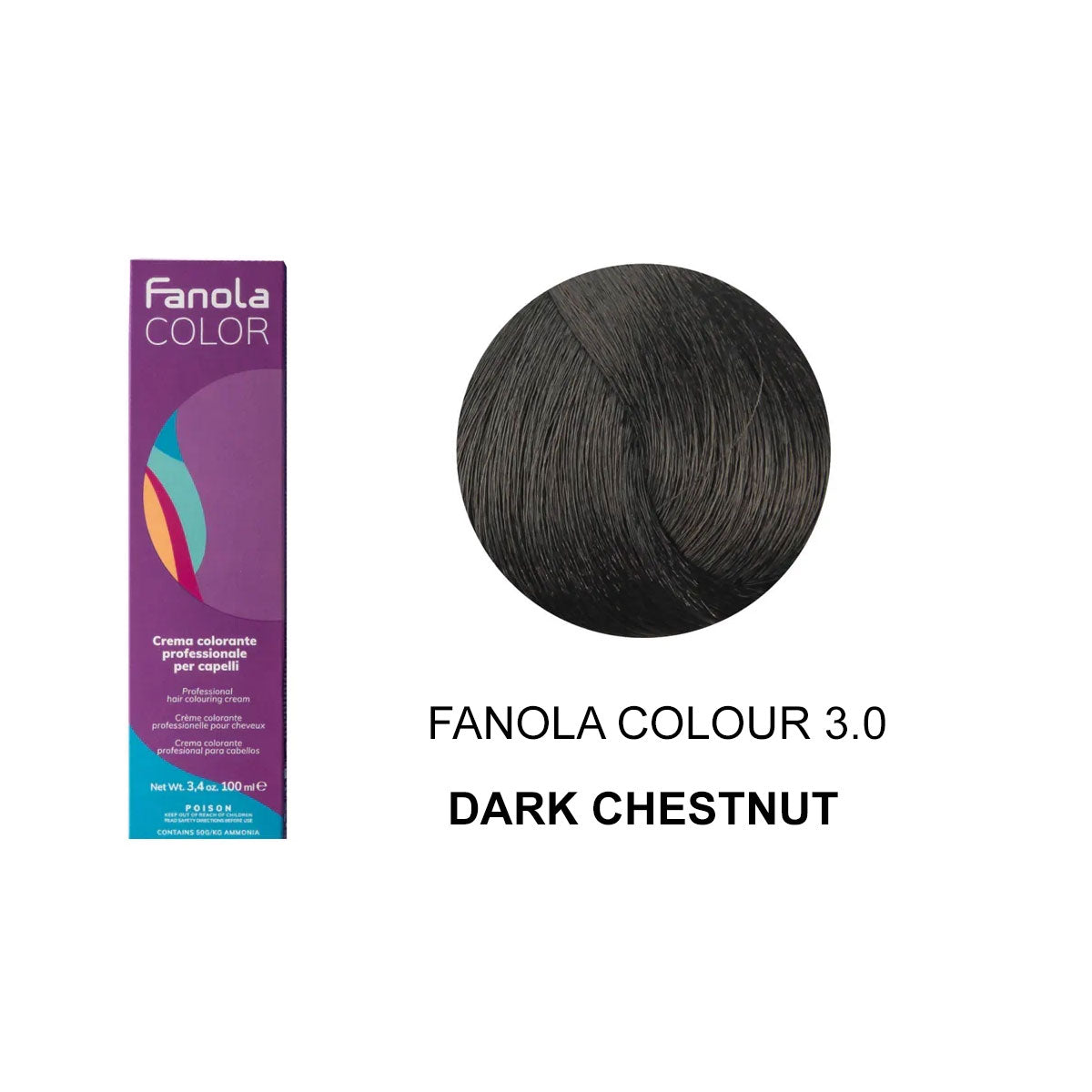 Fanola Colour 3.0 Dark Chestnut