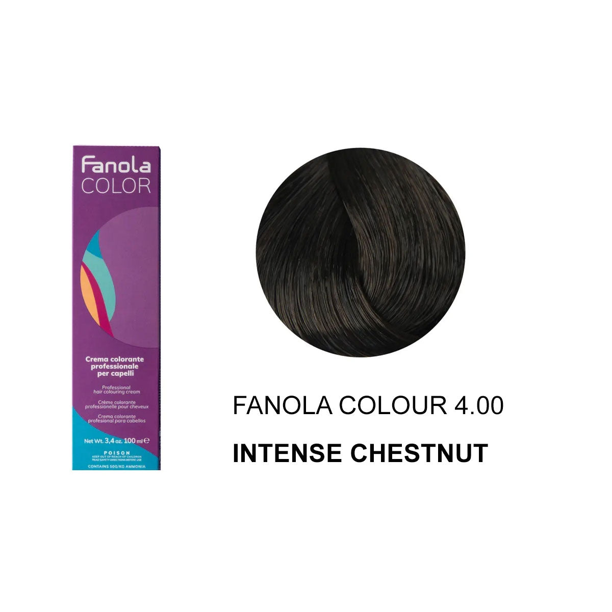 Fanola Colour 4.00 Intense Chestnut