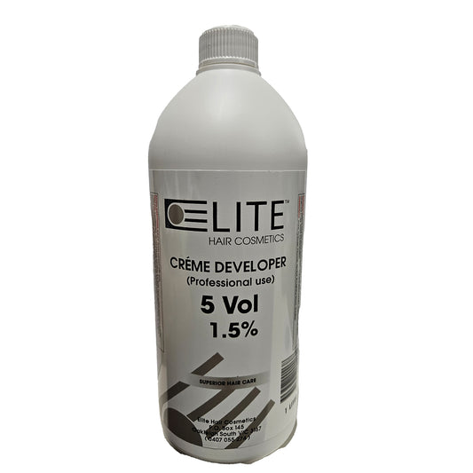 Elite Creme Developer 5 Vol 1.5% 1L