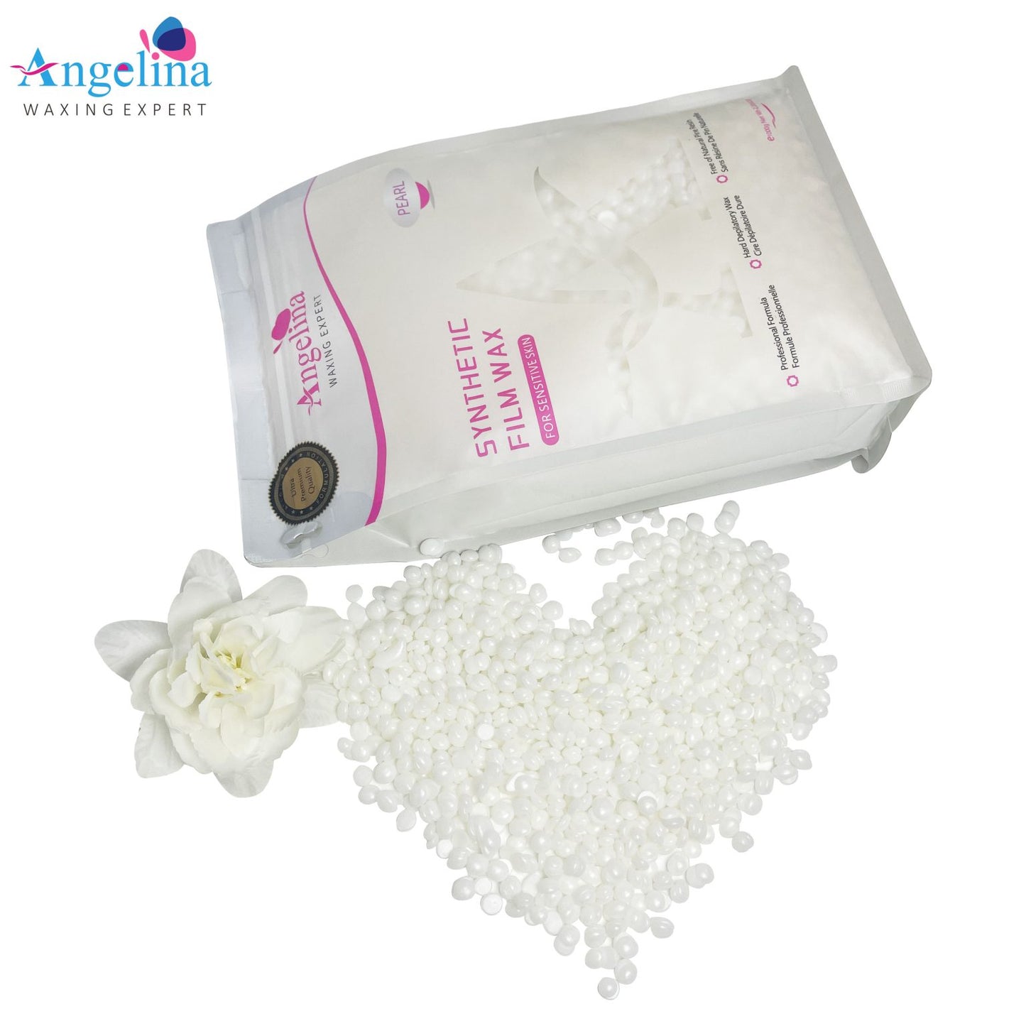 Angelina Synthetic Film Hard Beads Wax Pearl 1000G