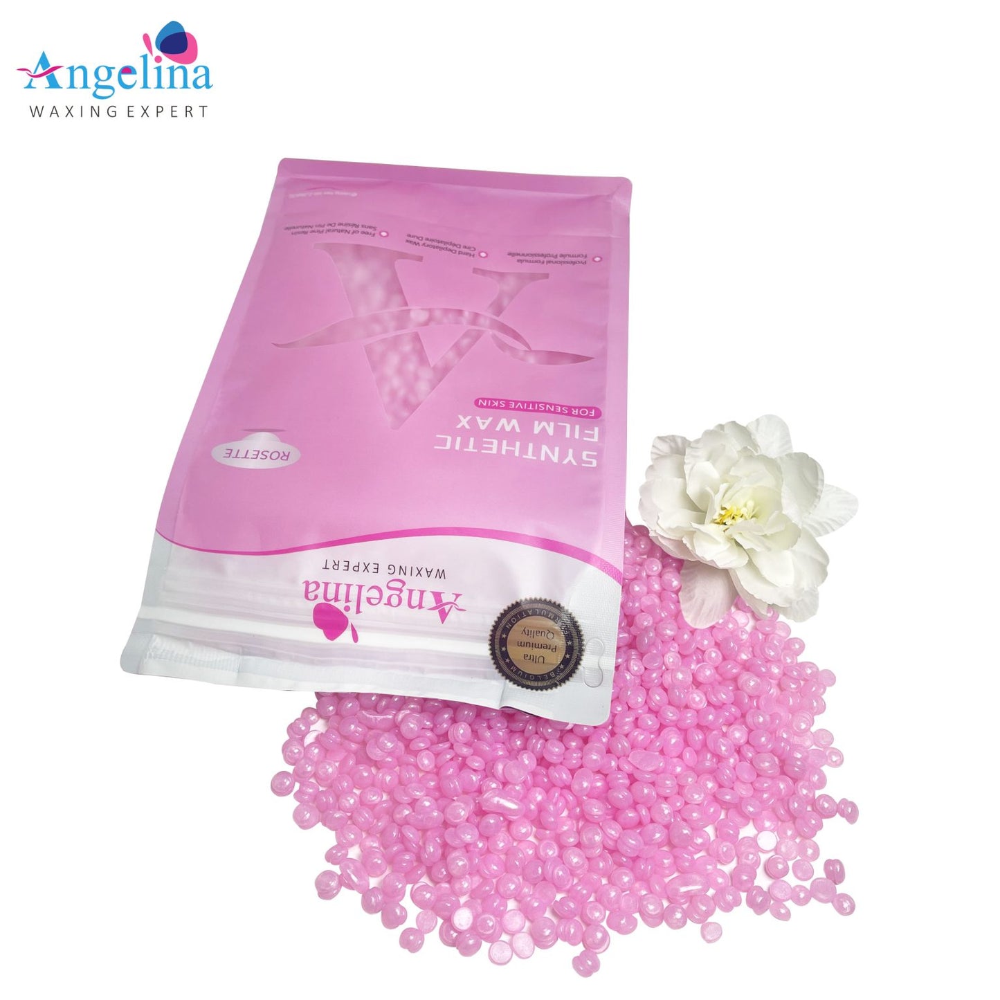 Angelina Synthetic Film Hard Beads Wax Rosette 1000G