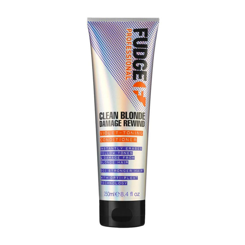 Fudge Clean Blonde Damage Rewind Violet Toning Conditioner 250ml