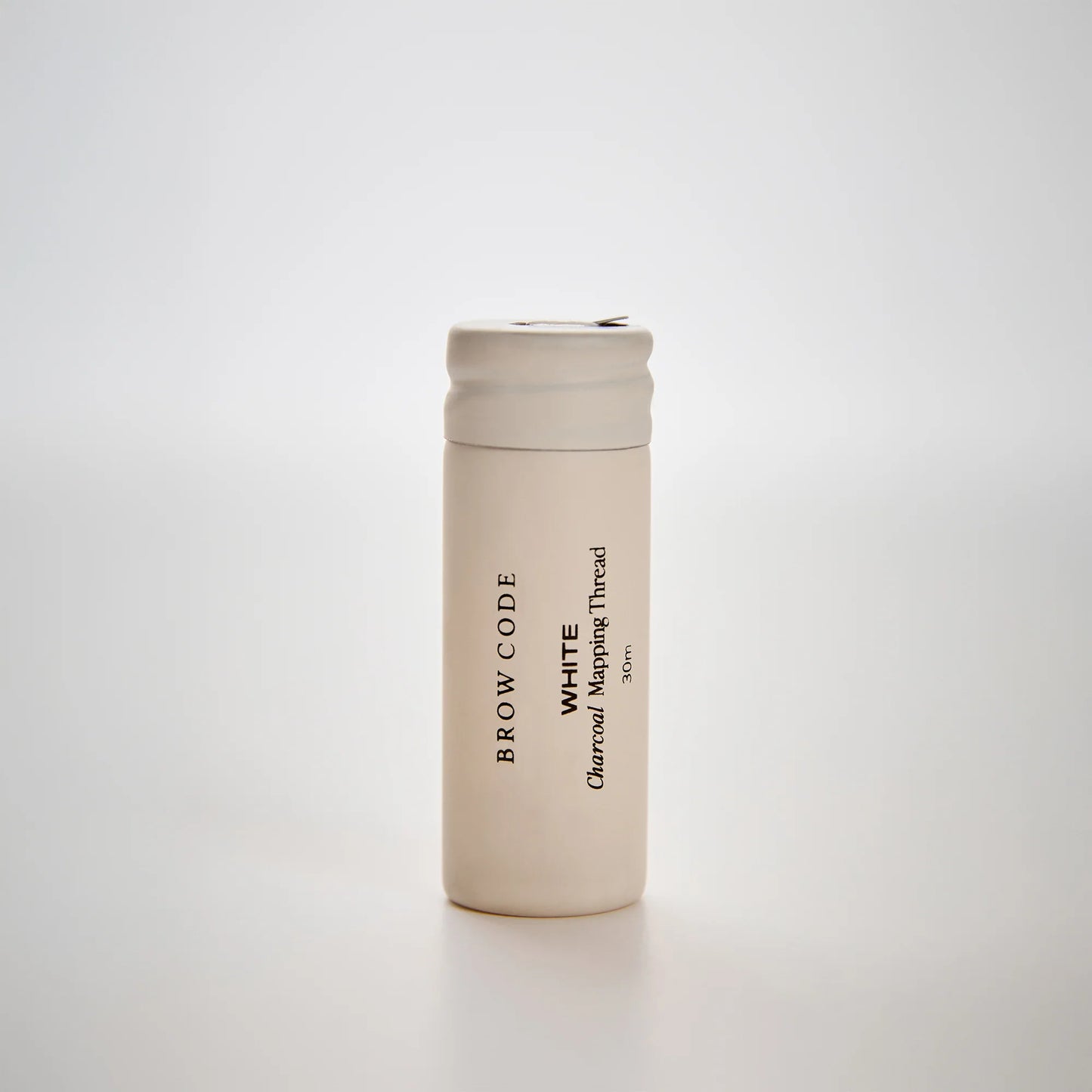 Brow Code White Charcoal Mapping Thread 30m