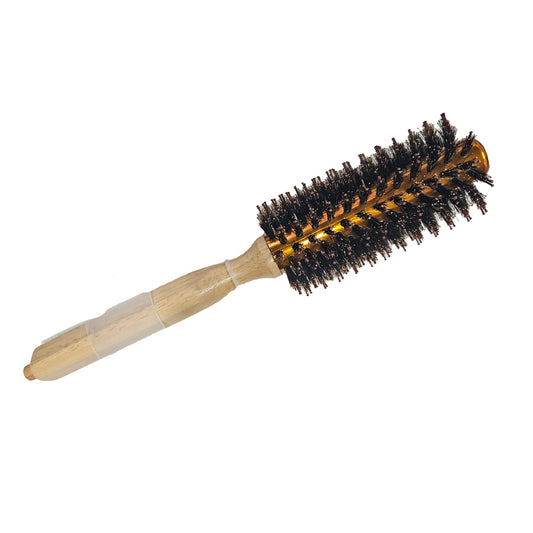 Wooden Thermal Bristle Brush Boar / Nylon 20MM