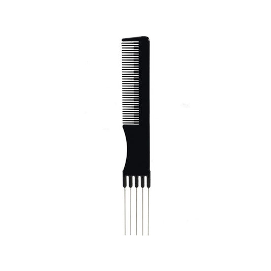 Professional Lift Teasing Comb with Metal Prong - Premium Volume Tool