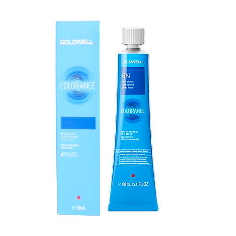 Goldwell Colorance Acid Color 6N Dunkelblond – Semi-permanente Haarfarbe, 60 Ml