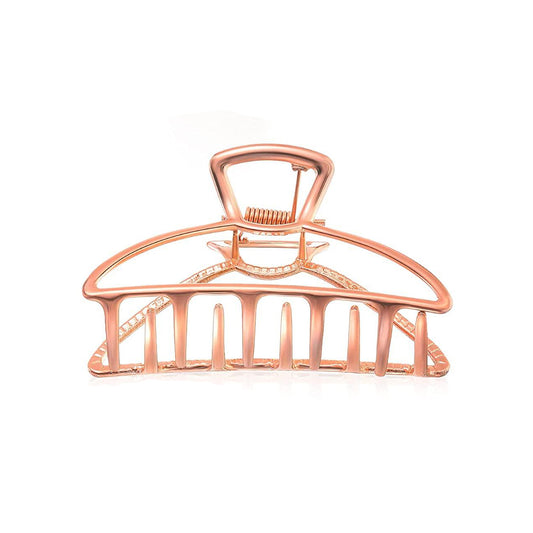 Ombrello Metal Hair Claw Clips Rose Gold