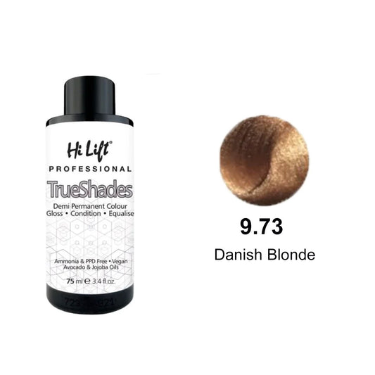 Hi Lift True Shades Demi Permanent Colour 9.73 Danish Blonde 75ml