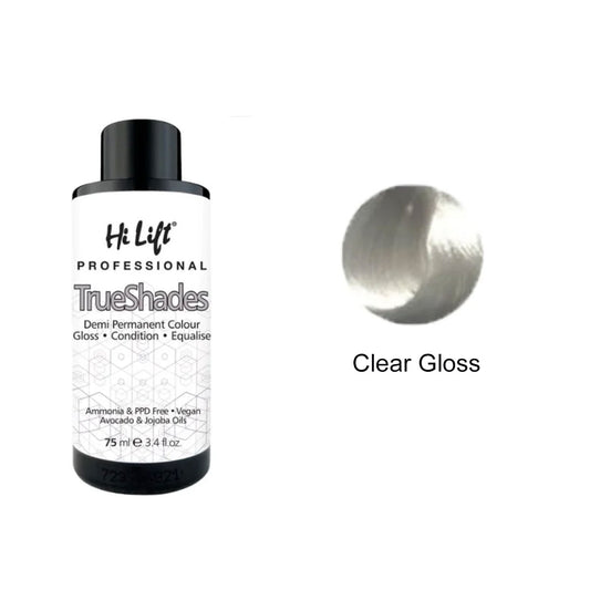 Hi Lift True Shades Demi Permanent Colour Clear Gloss 75ml