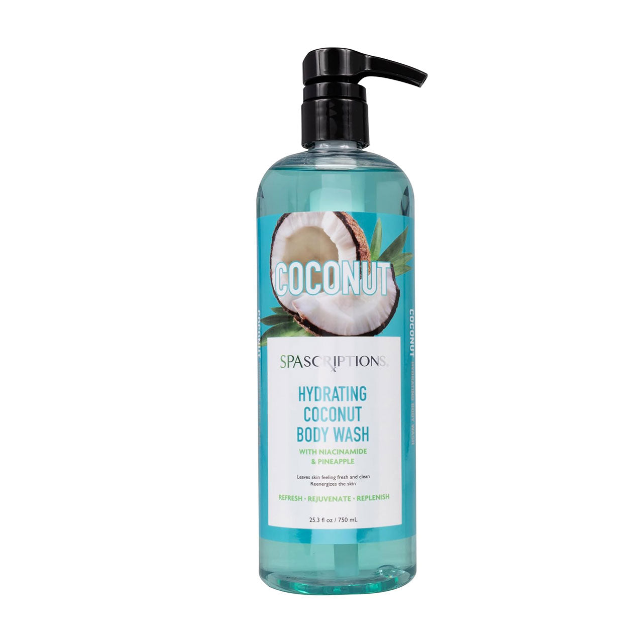 Spascriptions Hydrating Coconut Body Wash 750ml - LF Hair and Beauty ...