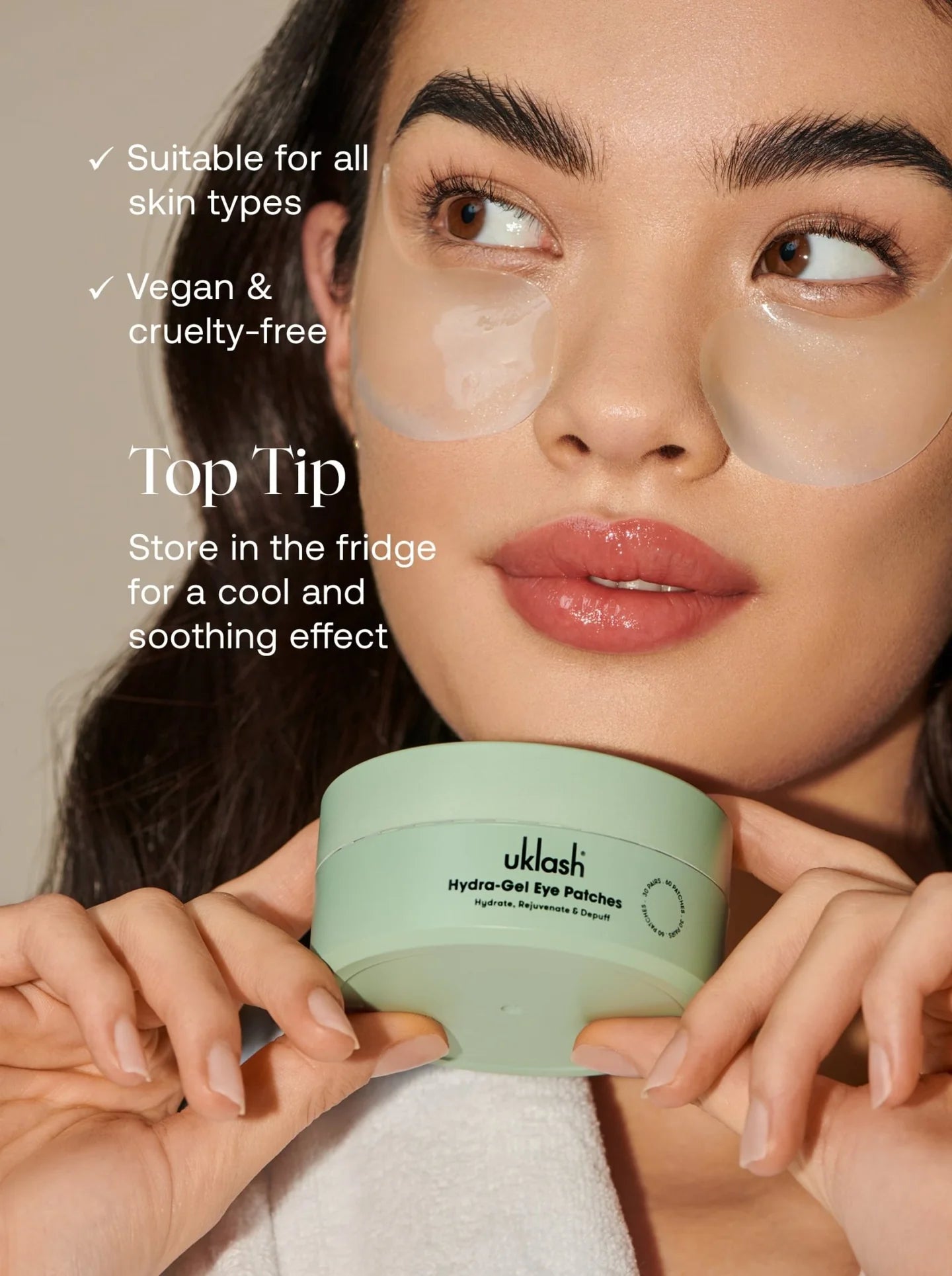 Uklash Hydra Gel Eye Patches Rejuvenates & Restores Under Eyes