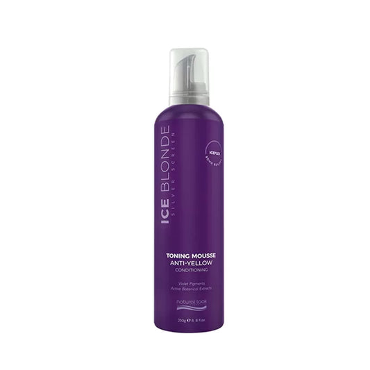 Natural Look Silver Screen Ice Blonde Conditioning Mousse 250g