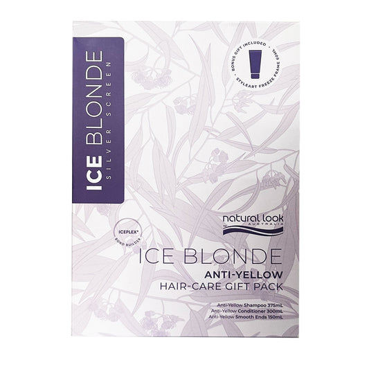 Natural Look Ice Blonde Anti Yellow Hair Care Gift Pack