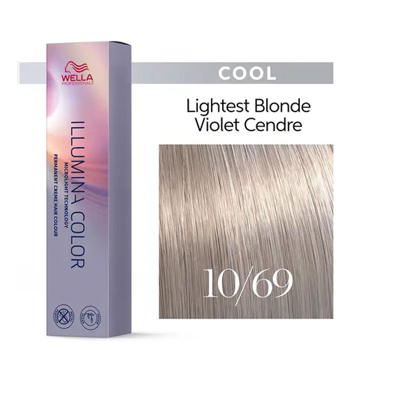 Wella Illumina Color 10/69 Lightest Violet Cendre Blonde 60ML