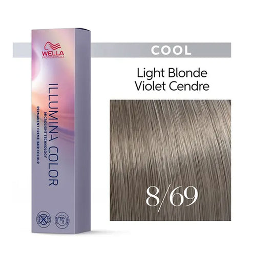 Wella Illumina Color 8/69 Light Violet Candre Blonde 60ML