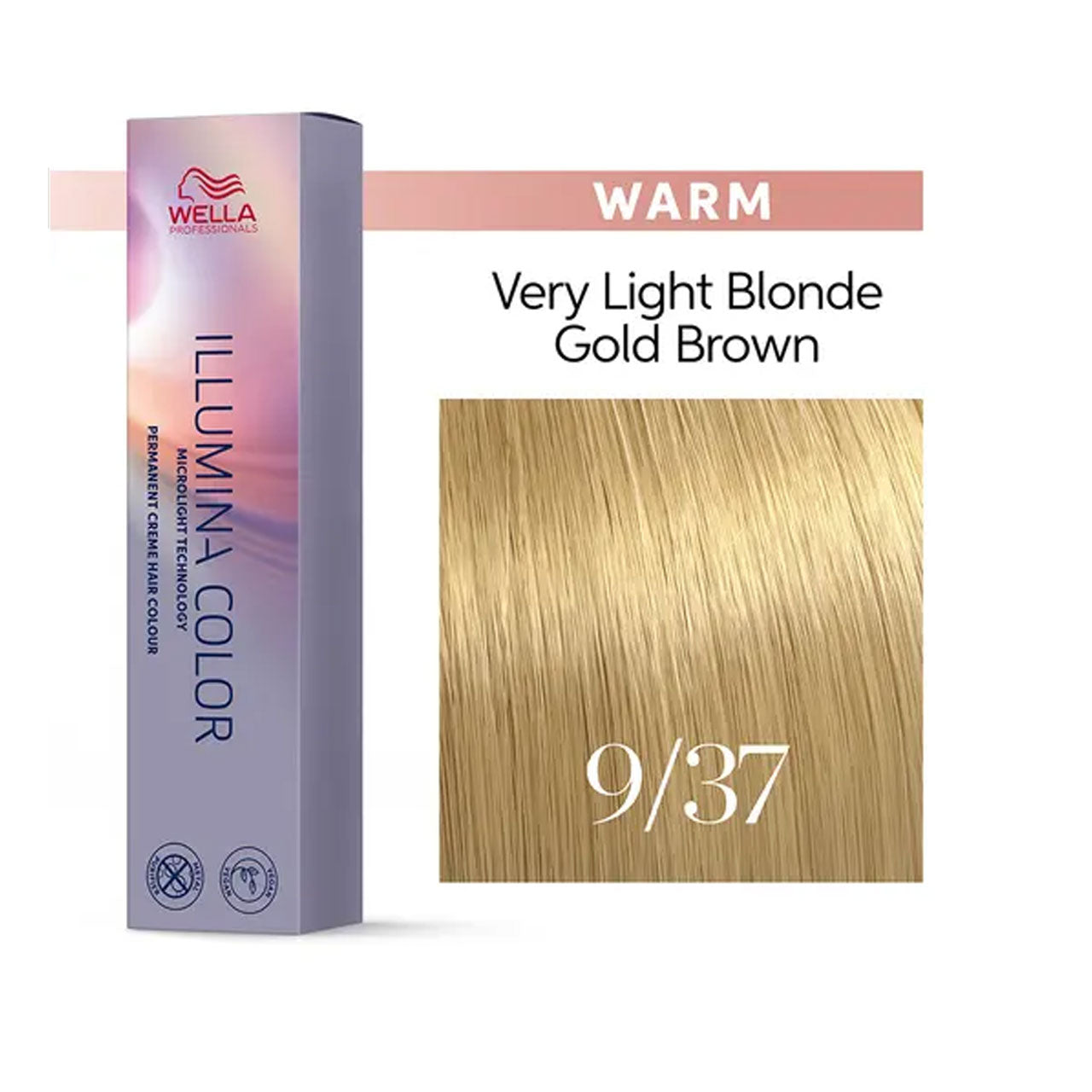 Wella Illumina Color 9/37 Very Light Blonde Gold Brown 60ML