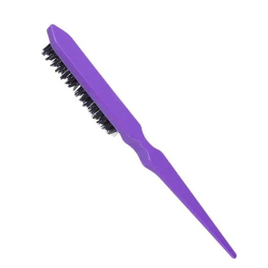 Finishing & Teasing Brush Black / Purple