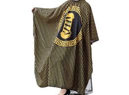 Gold Barber Cape