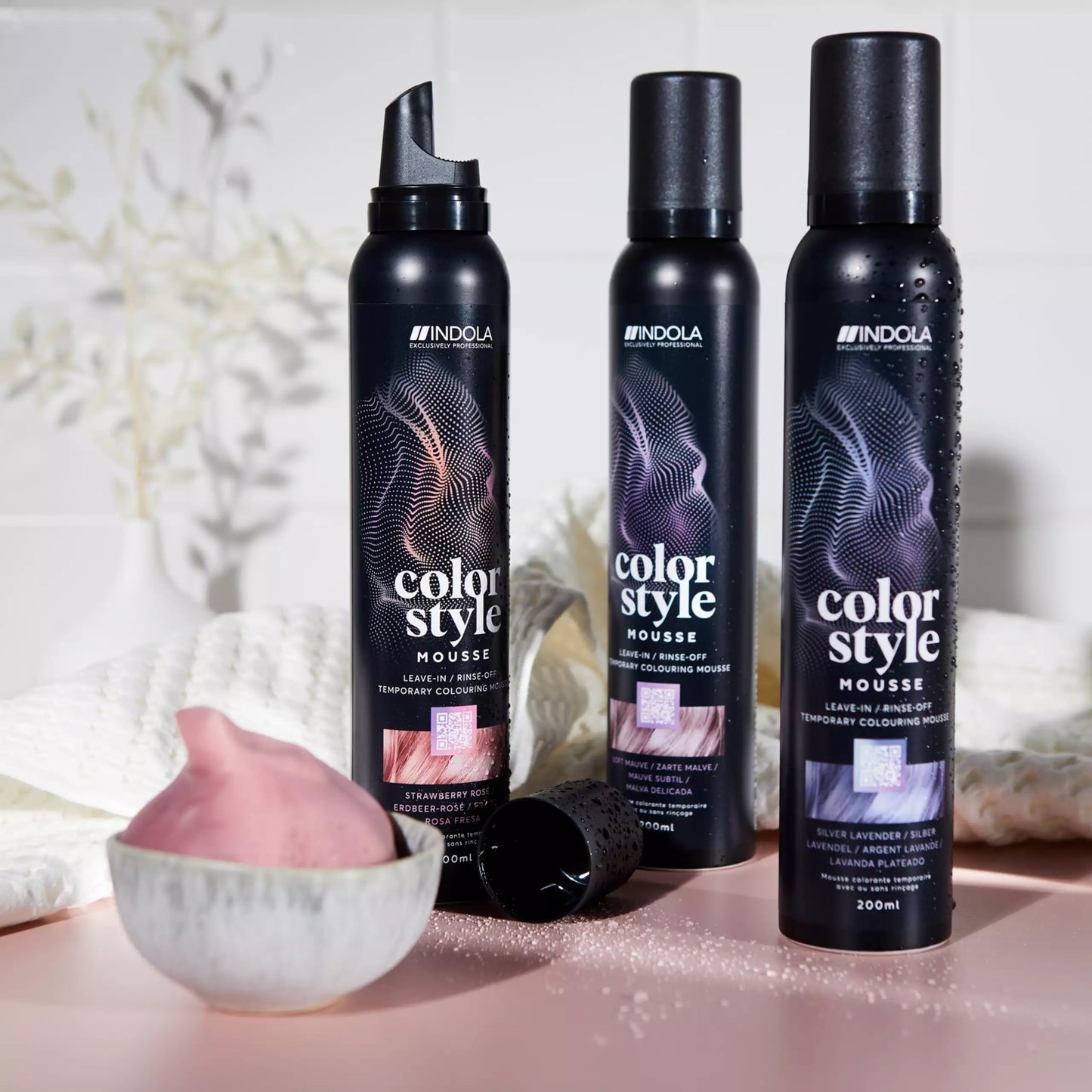 Indola Color Style Mousse Dark Blonde  200ML