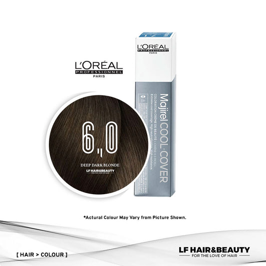 L'Oreal Majirel Permanent Hair Color 6.0 Deep Dark Blonde 50ml