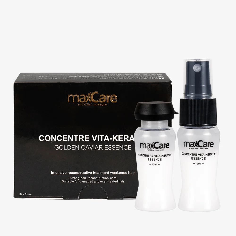 Maxcare Concentre Vita Keratin Golden Caviar Essence 10x12ml