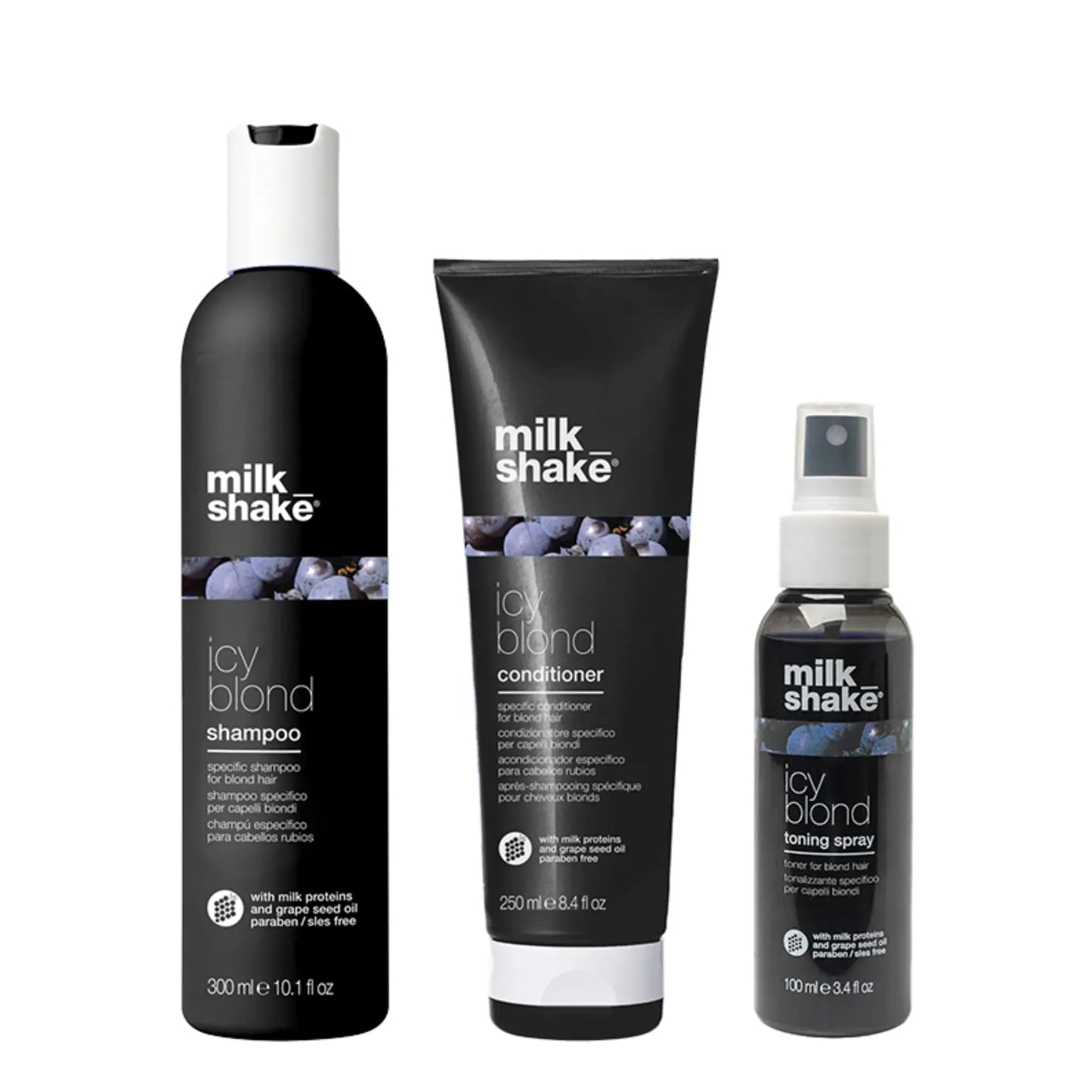 Milk_Shake Arctic Avengers Icy Blond Trio Pack