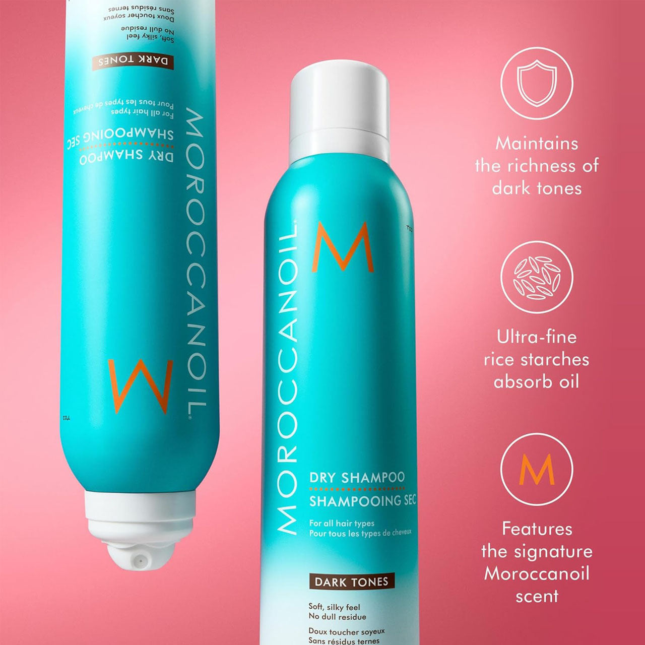 Moroccanoil Dry Shampoo Dark Tones 205ML
