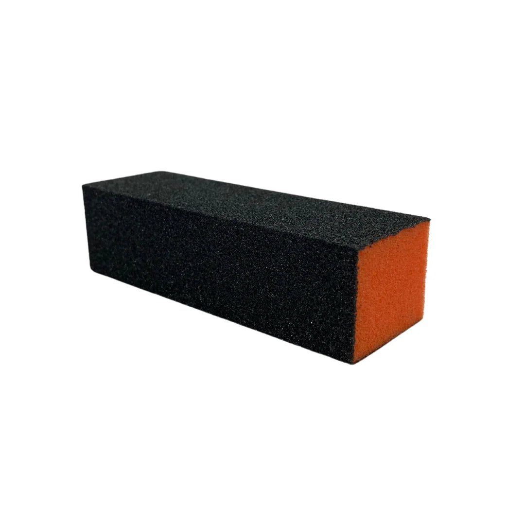 Premium Nail Buffer Block Orange/Black 100/100/180