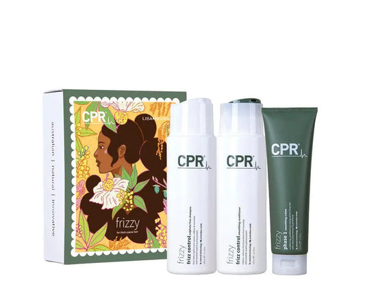 CPR Frizzy Solution Trio Pack Shampoo Conditioner 300ML Phase 1 Creme 150ML
