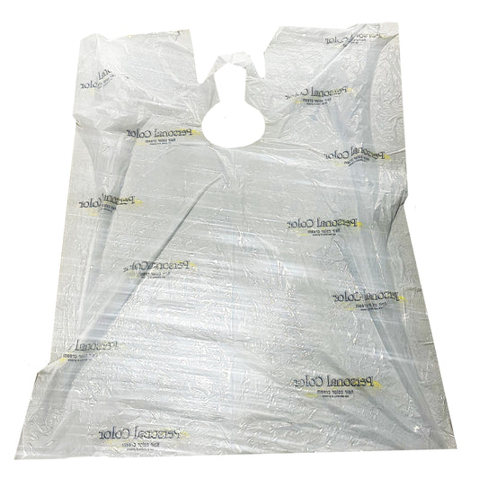 Personal Color Disposable Salon Cape 100Pk