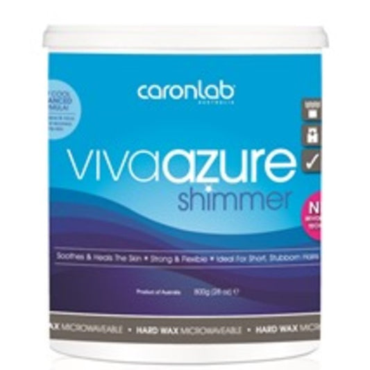 Caron Viva Azure Shimmer Hot Wax 1Kg