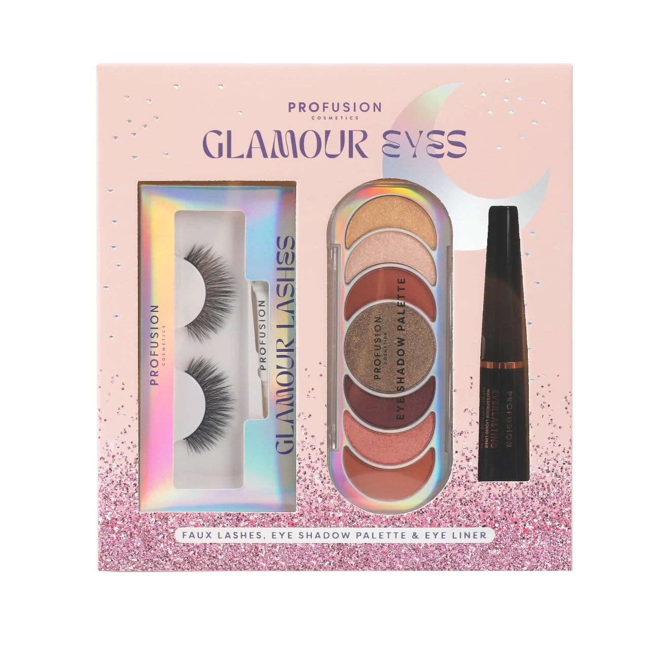 Profusion Glamour Eyes Eye Set in its stylish packaging.