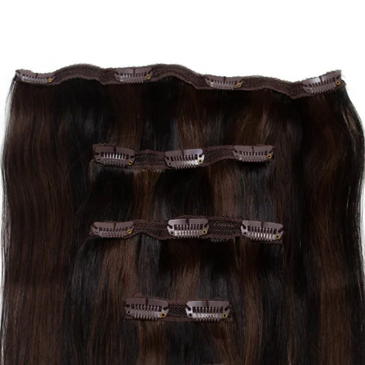 Seamless1 Ritzy Blend Clip-in Human Hair in 5 Piece 21-22 inches / 53.5-56 cm - 110 grams