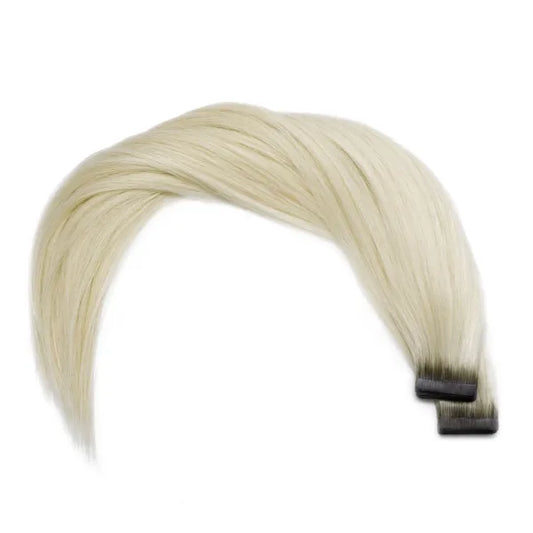 Seamless1 Rooted Silver Fox Ultimate Tape Extentions 21.5-22 inches / 54.5-56 cm-20 Pieces-47-50 grams