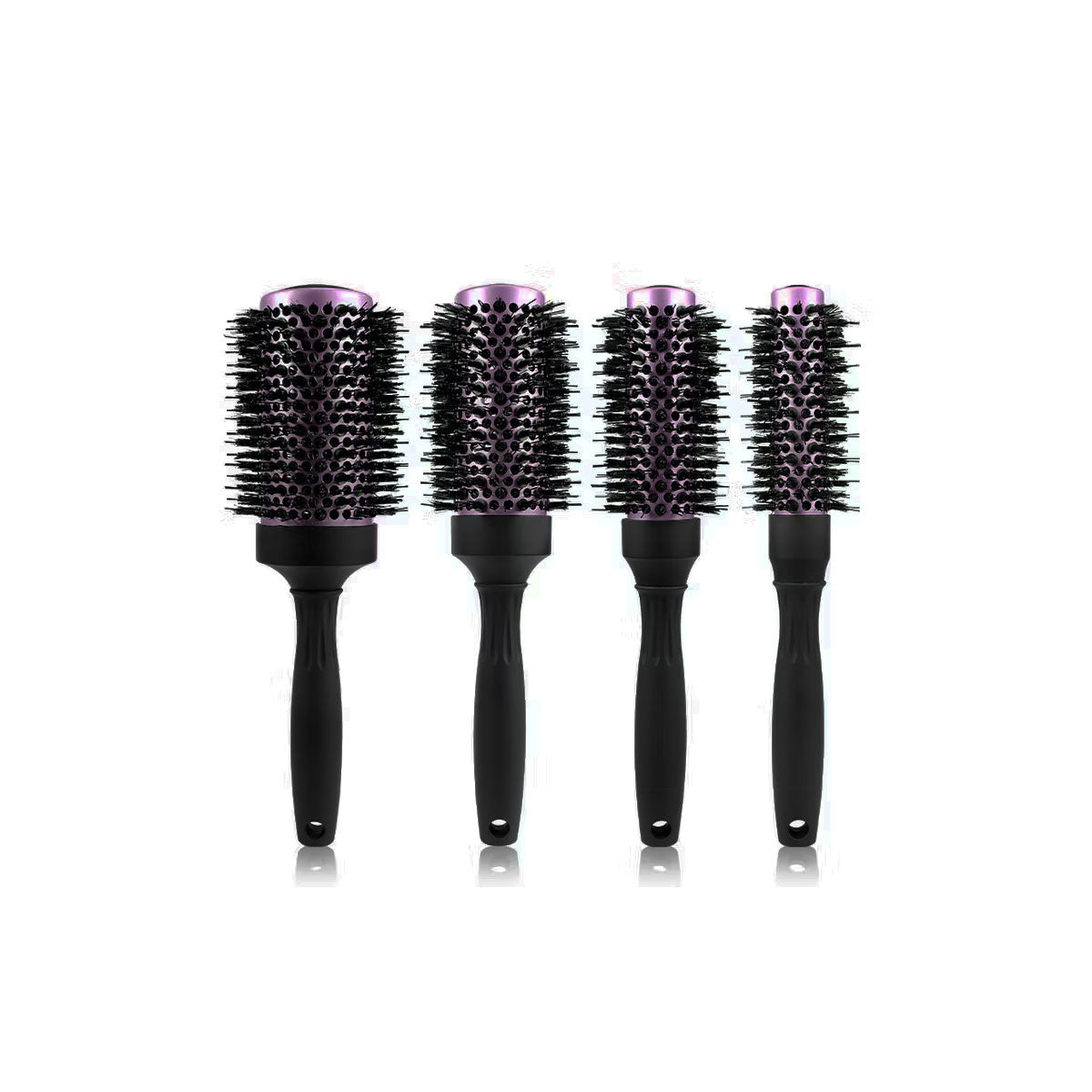 Alessia Thermal Brushs Collection of 4 Round Brushes