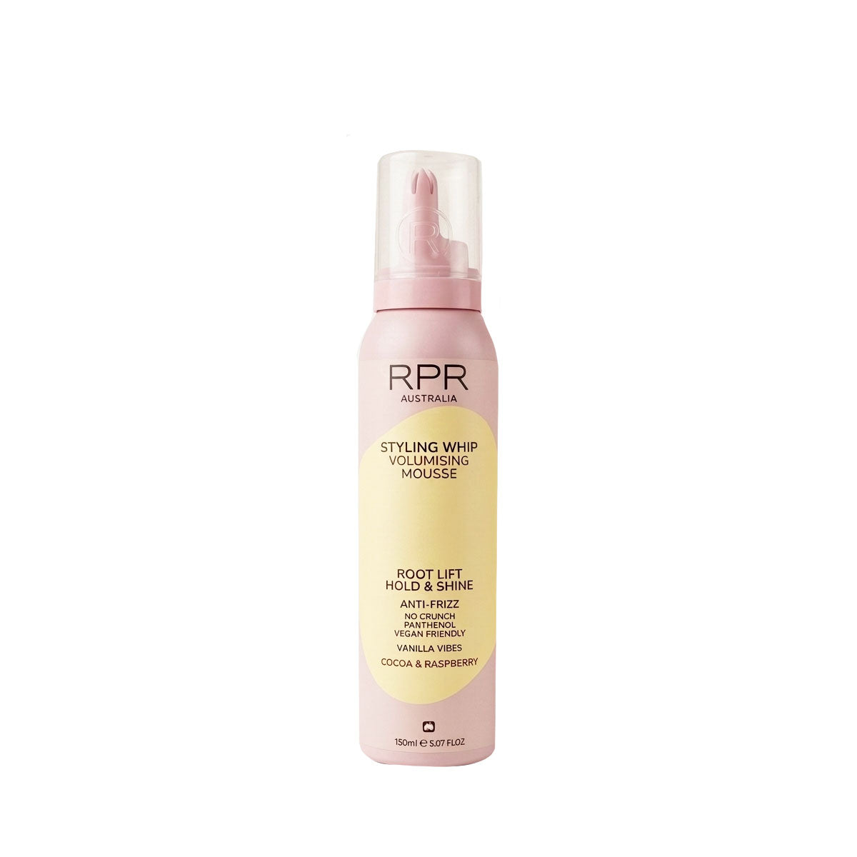 Rpr Styling Whip Volumising Mousse Root Lift Hold & Shine 150ml