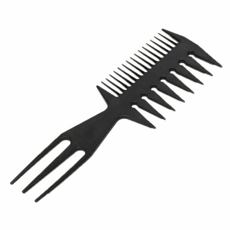 Professional 3 Way Styling Comb Black