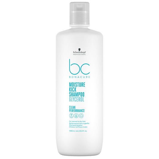 Schwarzkopf Bc Moisture Kick Glycerol Shampoo 1L