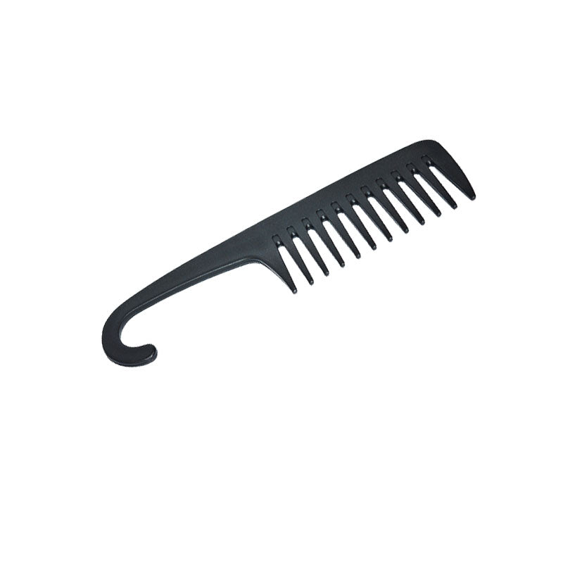 Black 12 Teeth Shower Comb