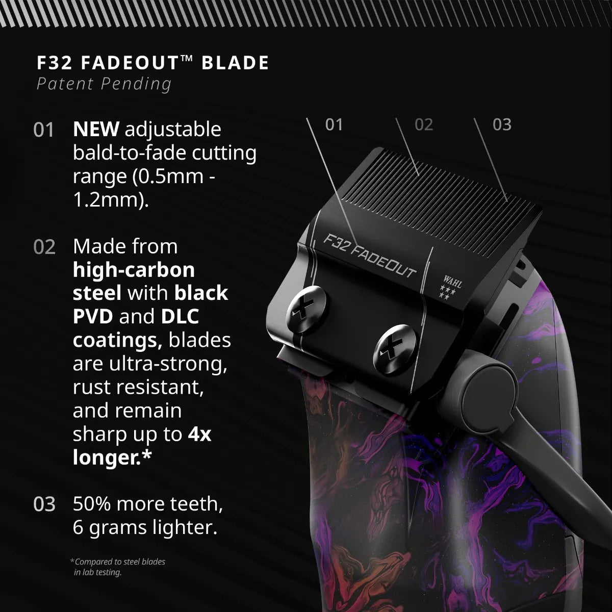 Wahl Cordless Vapor Space Limited Edition With Bonus Charge Stand