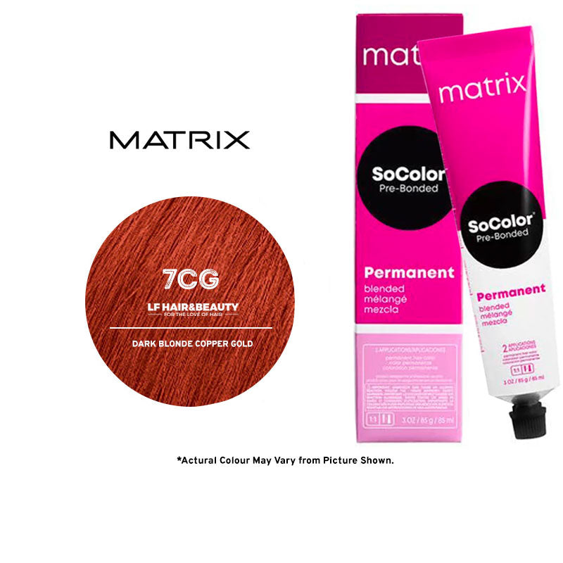 Matrix SoColor Blended Collection 7CG Dark Blonde Copper Gold - 85g