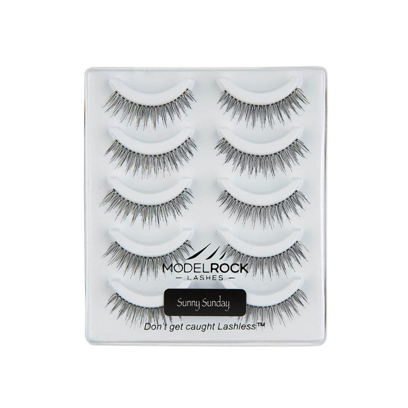 Model Rock Lashes Multi Pack - Sunny Sunday (5 Pair Lash Pack)