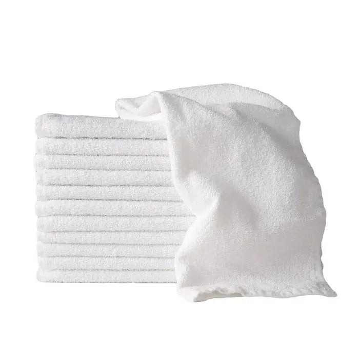 Pureox Cotton Towels 12Pk White